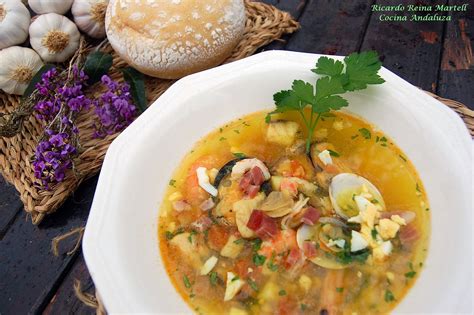 Ingredientes variados para la sopa al cuarto de hora