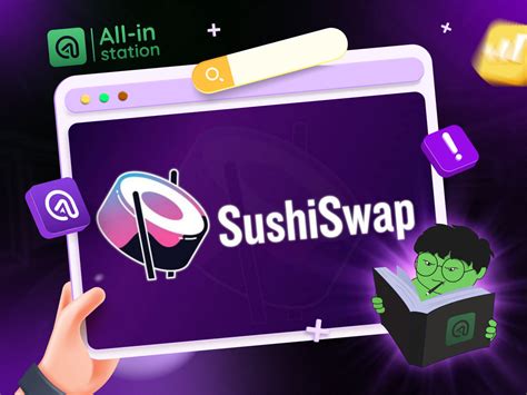 Logo de SushiSwap y su token SUSHI