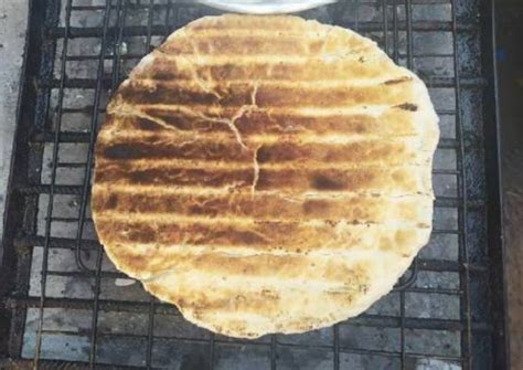 Torta asada recién salida del horno