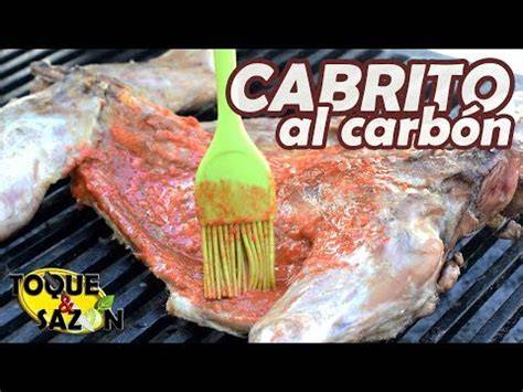 Ingredientes para adobar cabrito