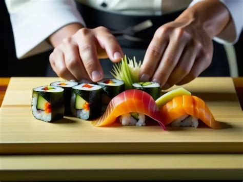 Chef elaborando sushi en EA Gastro Sushi