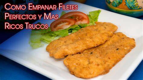 Filetes de lenguado listos para empanar
