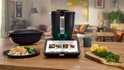 Thermomix en funcionamiento preparando un guiso