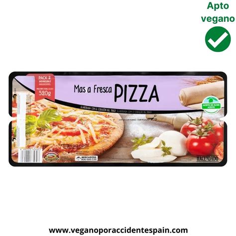 Masa de pizza fresca de Mercadona