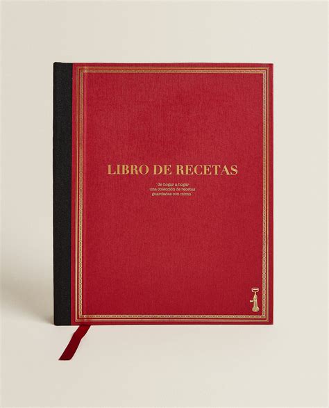 Páginas interiores del Libro de Recetas Zara Home