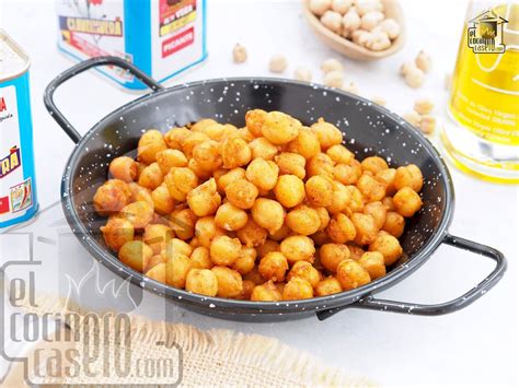 Ingredientes para garbanzos fritos