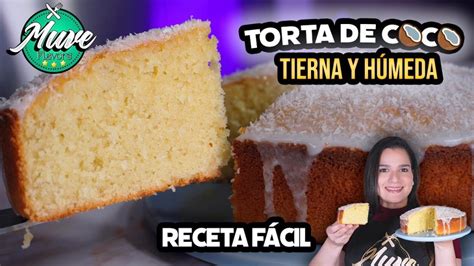 Bizcocho de espelta decorado con coco rallado
