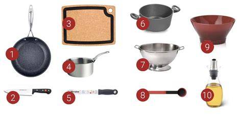 Utensilios de cocina básicos para sopas