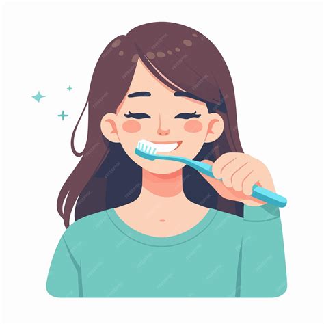 Persona cepillándose los dientes