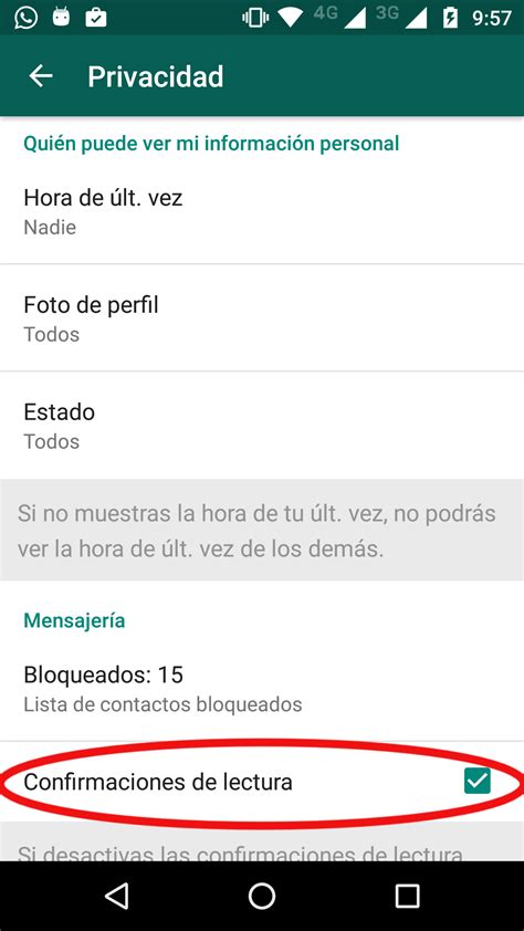 Captura de pantalla mostrando la opción 