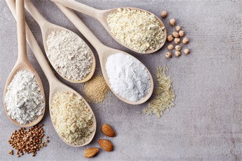 Tipos de harinas sin gluten