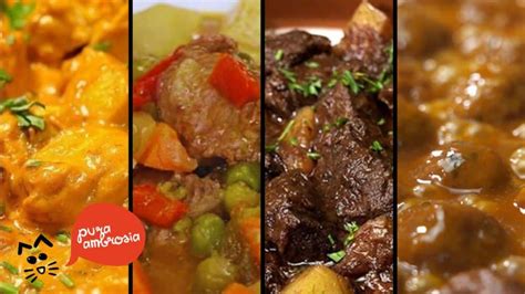 Plato de pollos asados y guisos caseros para llevar