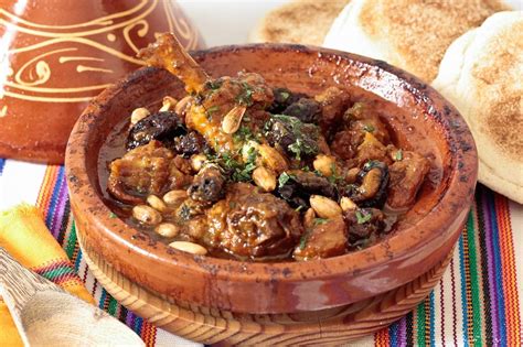 Plato de cordero marroquí con arroz