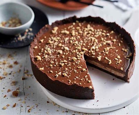 Tarta de avellanas terminada