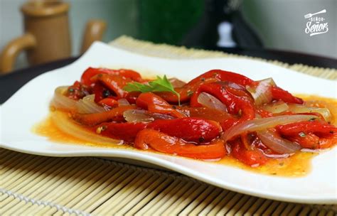 Ensalada de pimientos asados