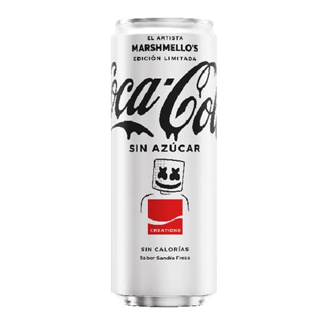 Lata de Coca-Cola Marshmello