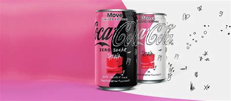 Lata de Coca-Cola Move diseñada por Rosalía