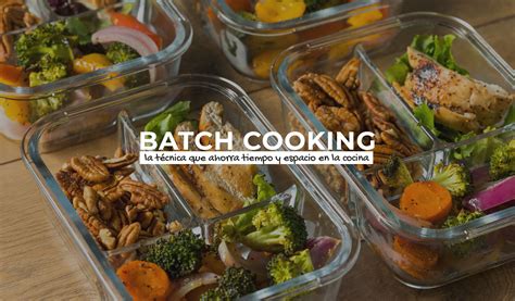 Organización para batch cooking