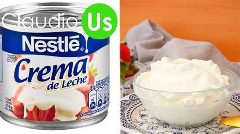 Diferencias entre crema de leche y queso crema