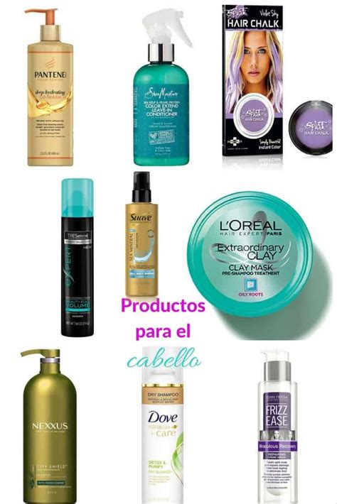 Comparación de productos para el cabello