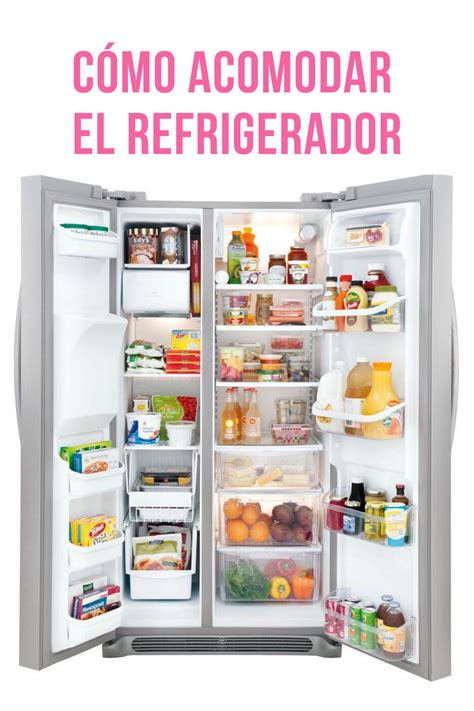 Organización segura de alimentos en el refrigerador