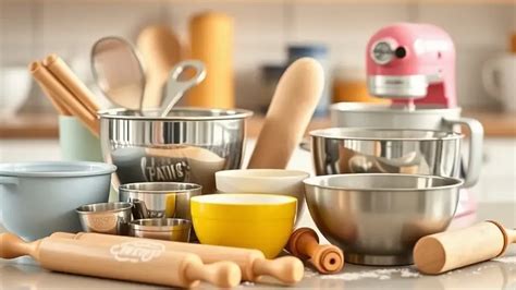 Utensilios esenciales para la panadería casera