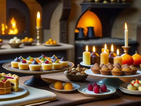 Cocina medieval utilizando ingredientes dulces naturales