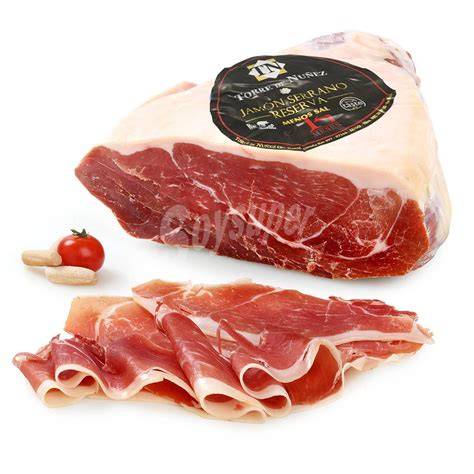 Corte de jamón curado