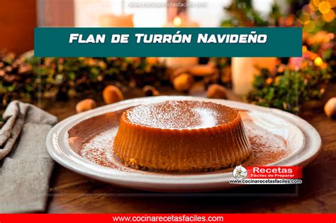 Ingredientes para flan de turrón