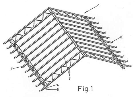 Esquema de montaje de estructura metálica para cubiertas de panel sándwich