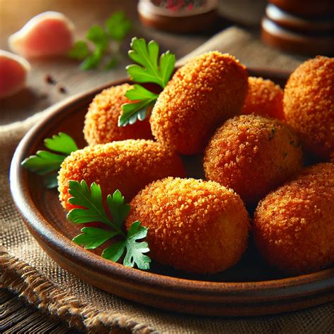 Croquetas caseras doradas y crujientes