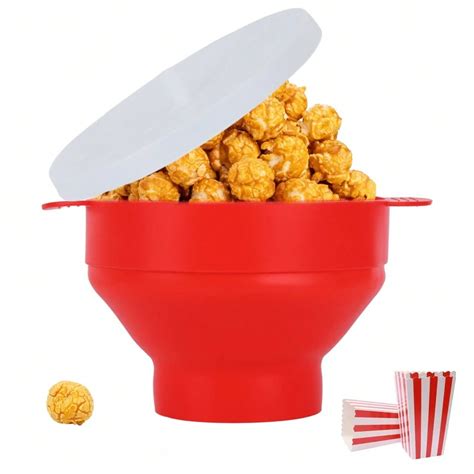 Recipiente Lékué para palomitas en el microondas