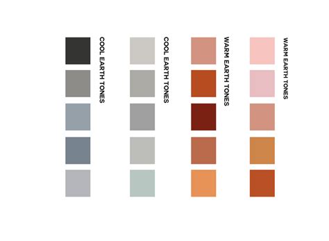 Esquema de colores tierra pastel aplicado en diseño de interiores