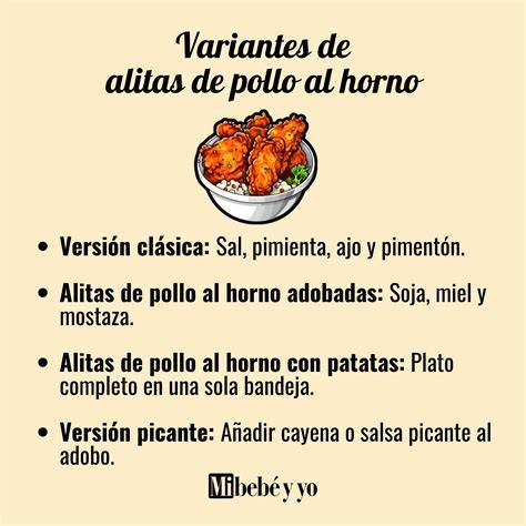 Infografía comparando calorías de alitas fritas vs. alitas horneadas