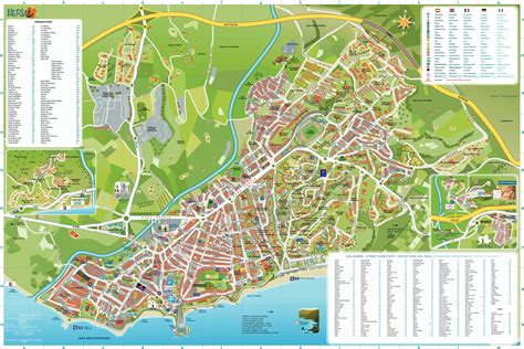 mapa de ubicación de asadores en Nerja