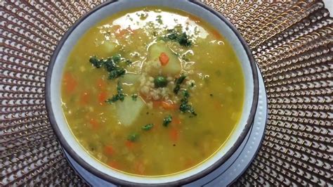 Sopa de avena ecuatoriana