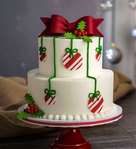 Christmas Cake decorado