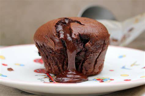 Coulant de chocolate con el interior líquido