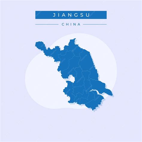 Mapa de la región de Jiangsu, China, con un punto destacando Hai'an