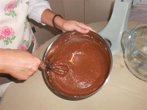 Preparación de la masa del bizcocho