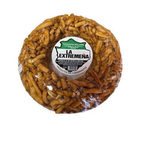 Rosca de candelilla recién hecha y melosa