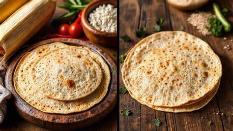 Diferencias entre tortillas de maíz, harina y nopal