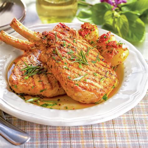 Ingredientes para adobo de chuletas de cordero