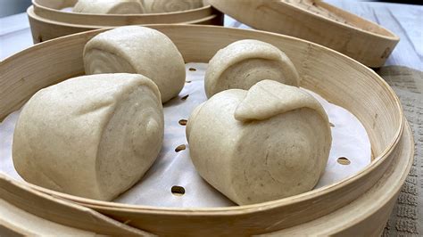 Proceso de elaboración de Mantou al vapor