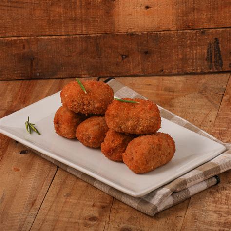 Croquetas fritas y horneadas