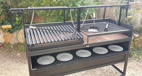 Tipos de parrillas para asador - materiales
