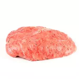 Bofe de res fresco listo para lavar y cortar