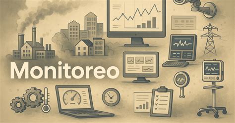 Infografía sobre la implementación de sistemas de monitoreo en plantas de producción