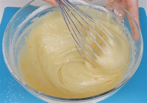 Esquema de preparación de masa de bizcocho