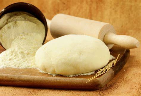 Ingredientes para hacer masa de pan